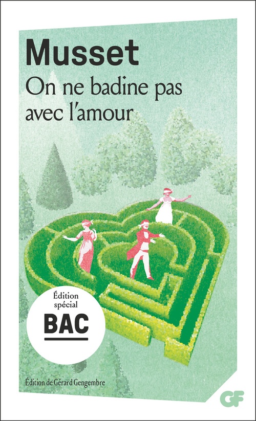 ebook cover of On ne badine pas avec l'amour (BAC 2025), by Alfred de Musset