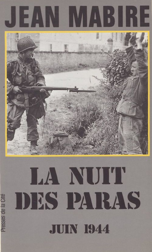 ebook cover of La Nuit des paras, by Jean Mabire