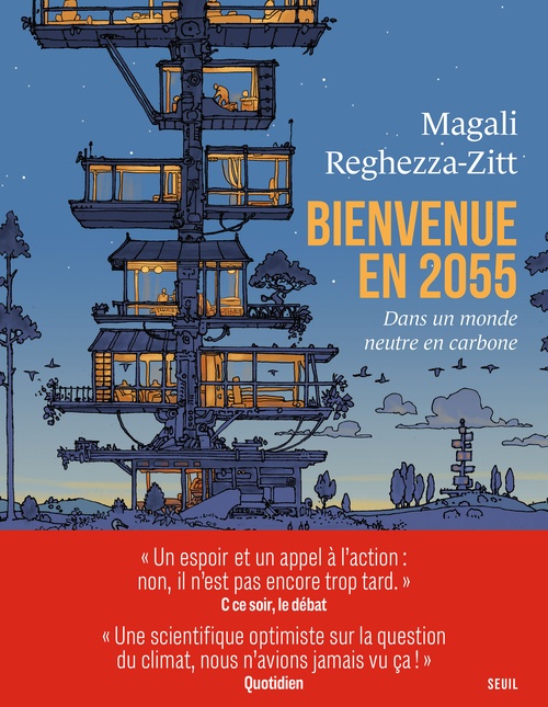 ebook cover of Bienvenue en 2055, by Magali Reghezza-Zitt