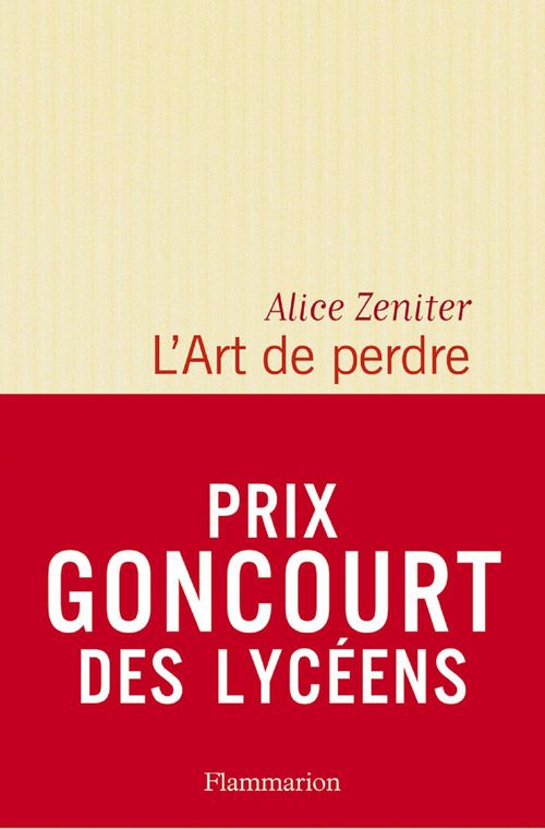 Couverture ebook de L'Art de perdre, de Alice Zeniter