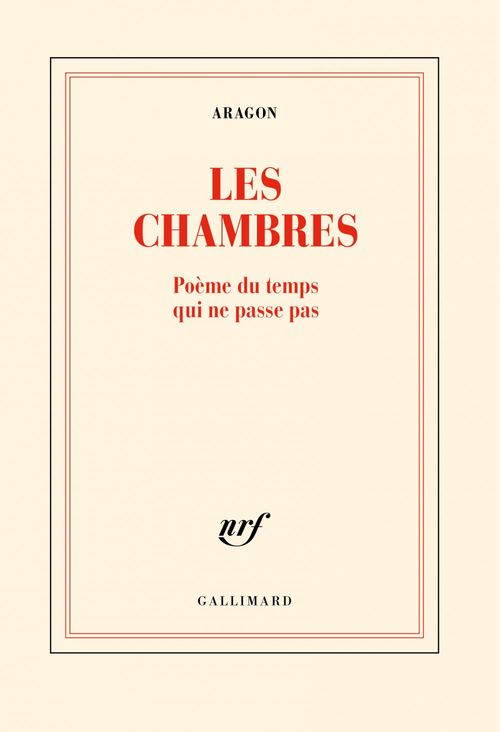 Couverture ebook de Les Chambres. Poème du temps qui ne passe pas, de Louis Aragon