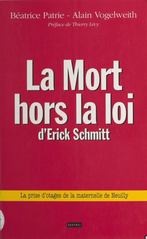 Couverture ebook de La mort hors la loi d'Erick Schmitt, de Patrie