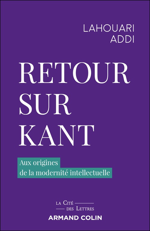 Couverture ebook de Retour sur Kant, de Lahouari Addi