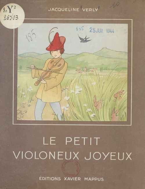 ebook cover of Le petit violoneux joyeux, by Jacqueline Verly