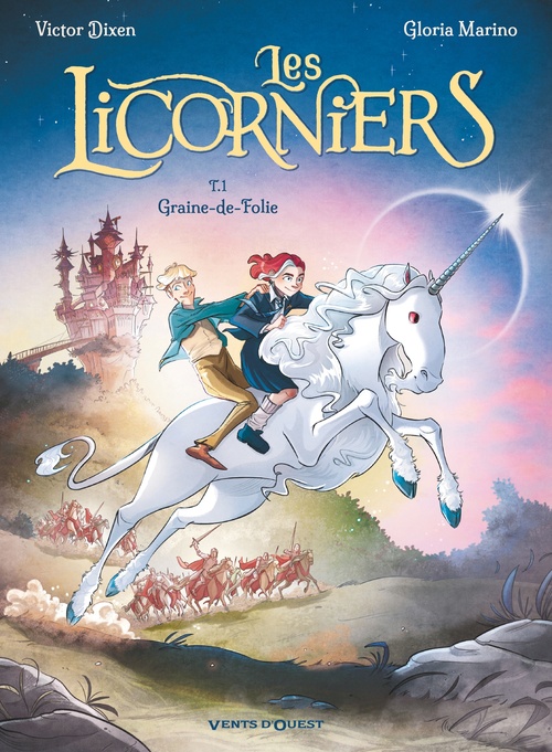 ebook cover of Les Licorniers - Tome 01, by Gloria Marino