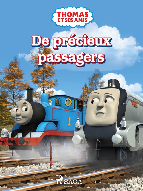 Couverture ebook de Thomas et ses amis - De précieux passagers, de Mattel