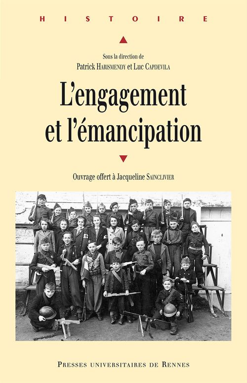 Couverture ebook de L´engagement et l´émancipation, de Luc Capdevila, Patrick Harismendy