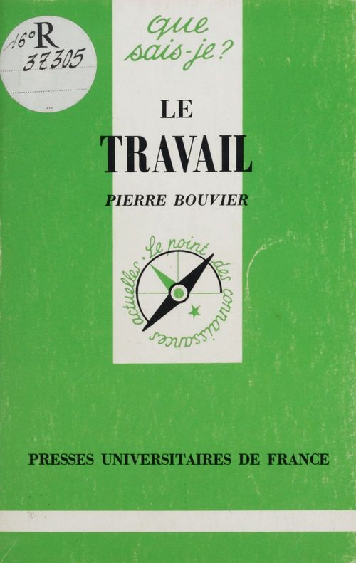 Couverture ebook de Le Travail, de Pierre Bouvier