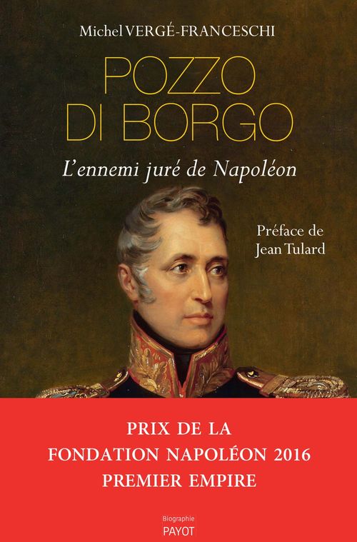Couverture ebook de Pozzo di Borgo, de Michel Vergé-Franceschi