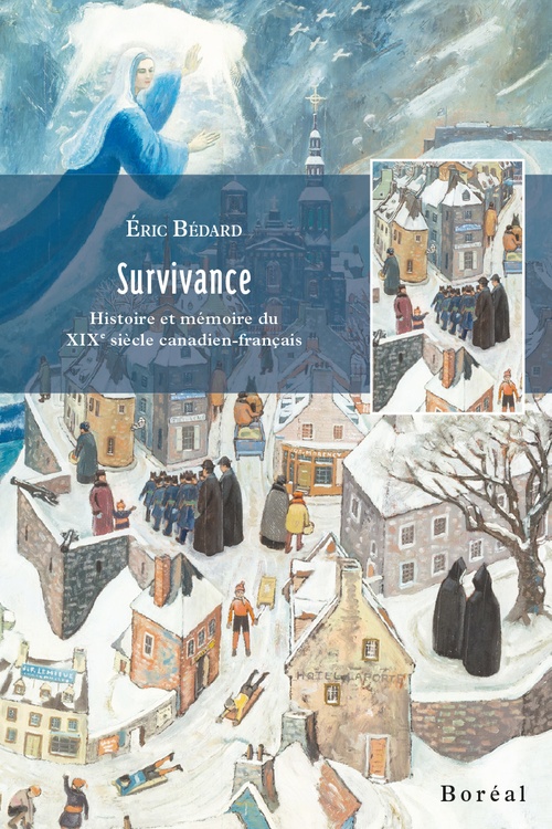ebook cover of Survivance, by Eric Bédard
