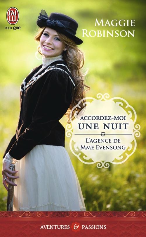 Couverture ebook de L'agence de Mme Evensong (Tome 2) - Accordez-moi une nuit, de Maggie Robinson