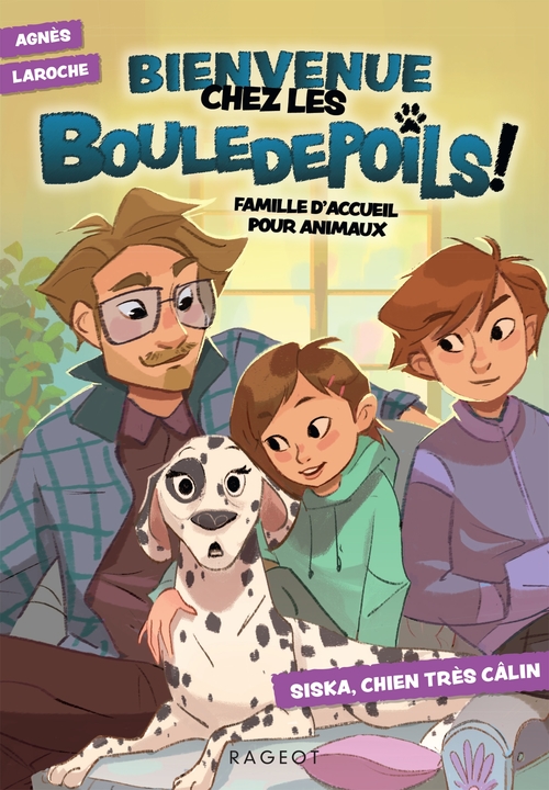 Couverture ebook de Bienvenue chez les Bouledepoils ! - Siska, chien très câlin, de Agnès Laroche, Sophie Barocas