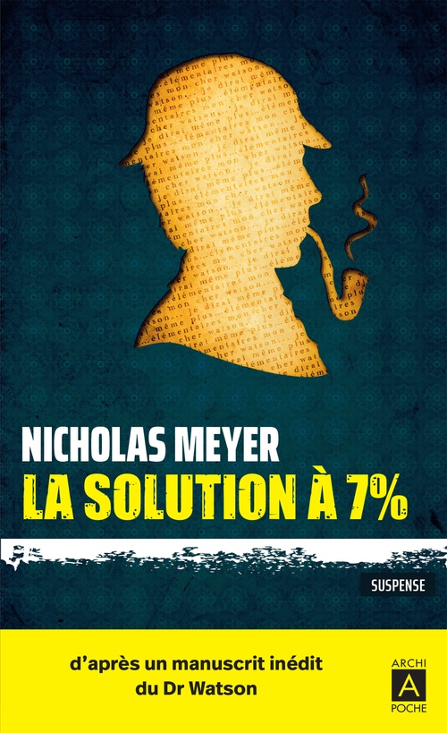 ebook cover of La solution à 7%, by Nicholas Meyer