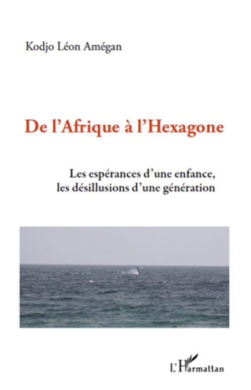 Couverture ebook de De l'Afrique à l'hexagone, de Kodjo léon Amégan