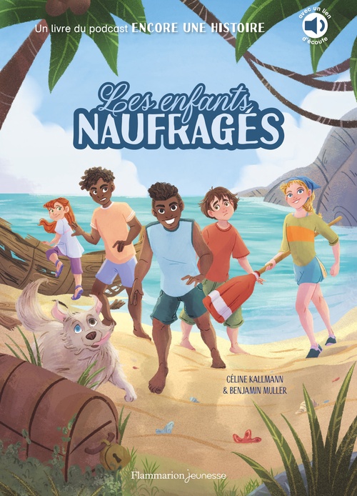 Couverture ebook de Les enfants naufragés (Tome 1), de Céline Kallmann, Benjamin Muller