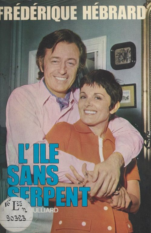 Couverture ebook de L'île sans serpent, de Frédérique Hébrard