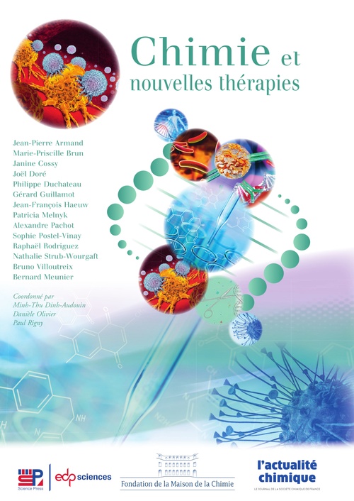 Couverture ebook de Chimie et nouvelles thérapies, de Collectif, Danièle Olivier, Paul Rigny