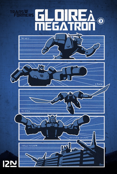 ebook cover of The Transformers, Gloire à Mégatron - Tome 3, by Shane McCarthy, Guido Guidi, Casey Coller