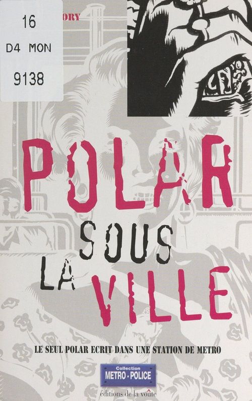 ebook cover of Polar sous la ville, by Jean-Michel Dagory
