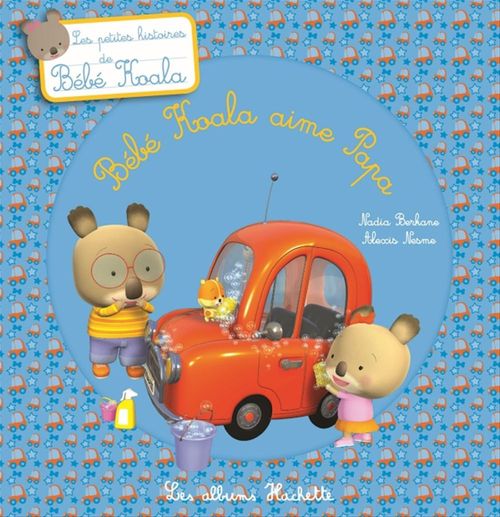 Couverture ebook de Bébé Koala aime Papa, de Nadia Berkane
