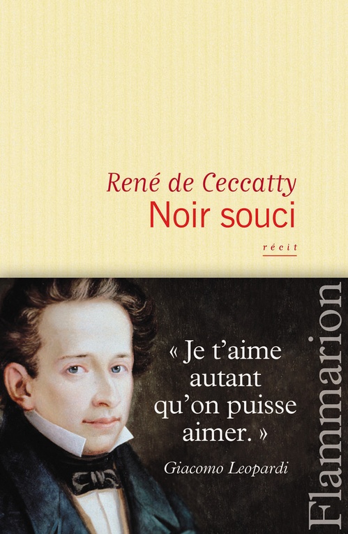ebook cover of Noir souci, by René de Ceccatty