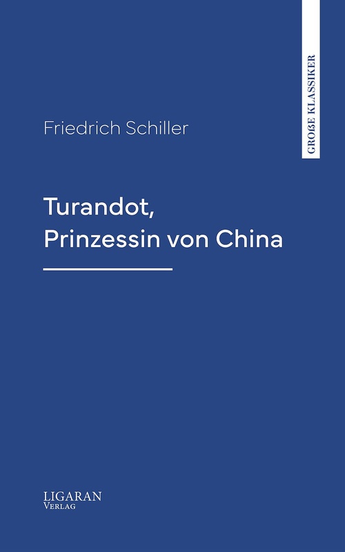 ebook cover of Turandot, Prinzessin von China, by Friedrich Schiller
