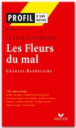 Couverture ebook de Profil - Baudelaire : Les Fleurs du mal : 12 sujets corrigés, de Charles Baudelaire
