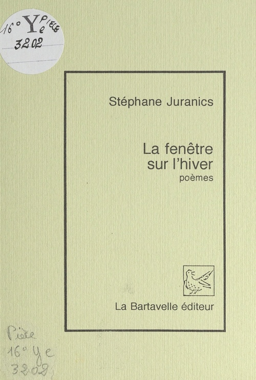Couverture ebook de La fenêtre sur l'hiver, de Stephane Juranics