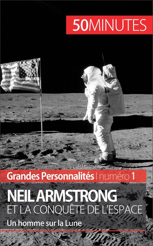 Couverture ebook de Neil Armstrong, de Romain Parmentier