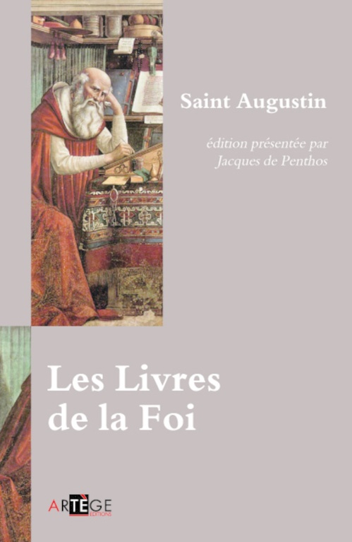 Couverture ebook de Les livres de la Foi, de Saint Augustin