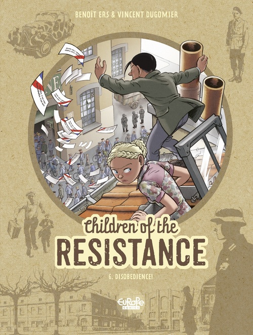 Couverture ebook de Children of the Resistance - Volume 6 - Disobedience!, de Dugomier