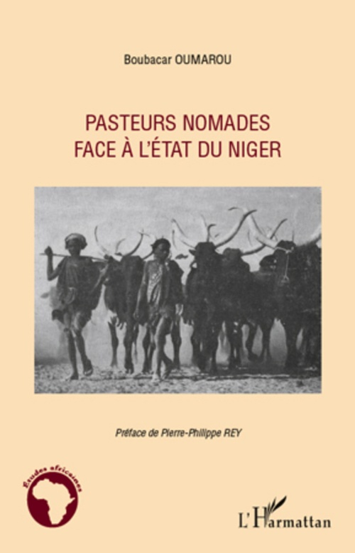 Couverture ebook de Pasteurs nomades face à l'Etat du Niger, de Boubacar Oumarou