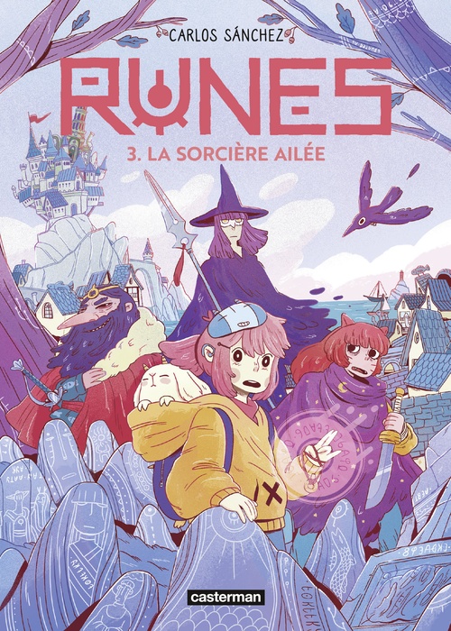 Couverture ebook de Runes (Tome 3) - La sorcière ailée, de Carlos Sánchez