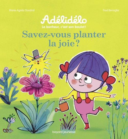 Couverture ebook de Savez-vous planter la joie ?, de Marie-Agnès Gaudrat, Nadège Larcher