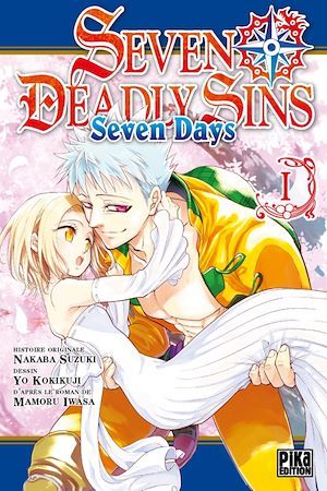 ebook cover of Seven Deadly Sins - Seven Days T01, by Nakaba Suzuki, Yô Kokikuji