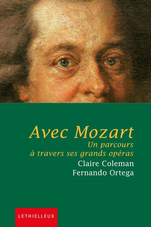 ebook cover of Avec Mozart, by Claire Coleman, Fernando Ortega