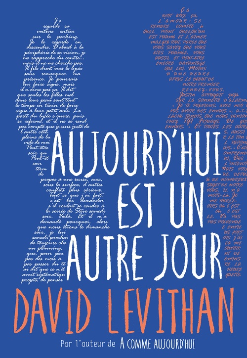 Couverture ebook de Aujourd'hui est un autre jour, de David Levithan