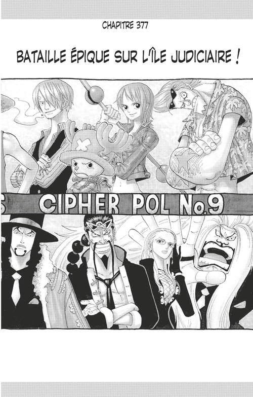Couverture ebook de One Piece édition originale - Chapitre 377, de Eiichiro Oda