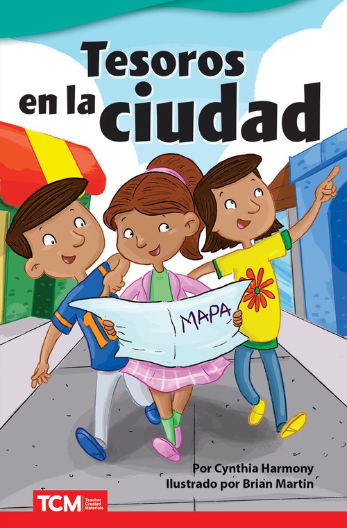 ebook cover of Tesoros en la ciudad, by Cynthia Harmony
