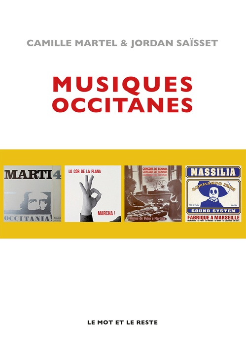 Couverture ebook de Musiques occitanes, de Camille Martel, Jordan Saisset