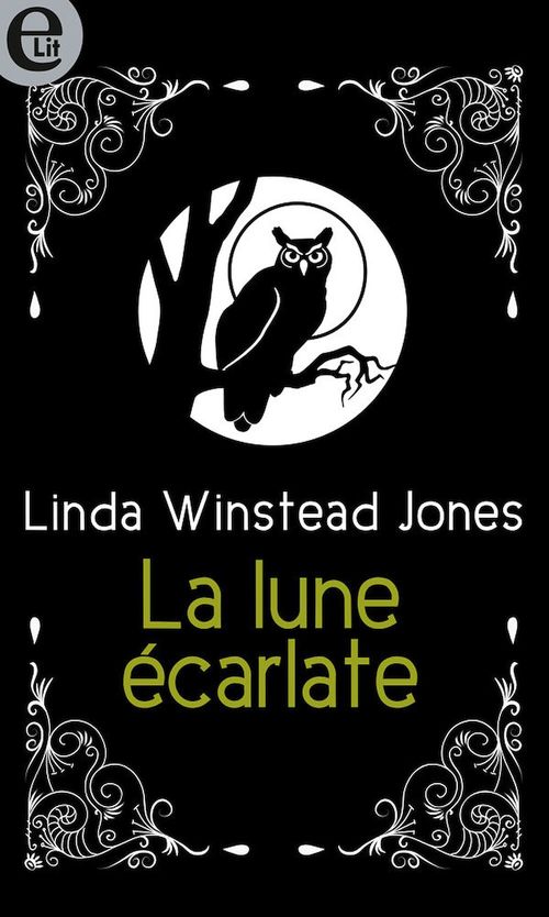ebook cover of La lune écarlate, by Linda winstead Jones