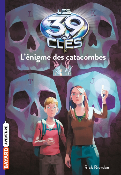 Couverture ebook de Les 39 clés, Tome 01, de Rick Riordan
