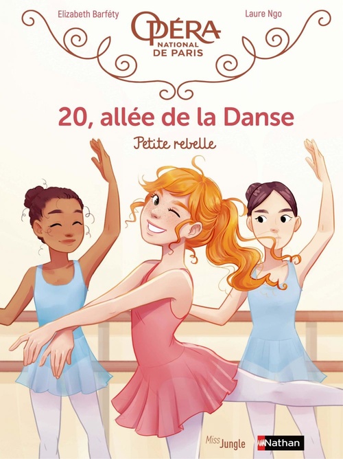 Couverture ebook de 20, allée de la danse - Tome 4 - Petite rebelle, de Elizabeth Barféty, Laure Ngo