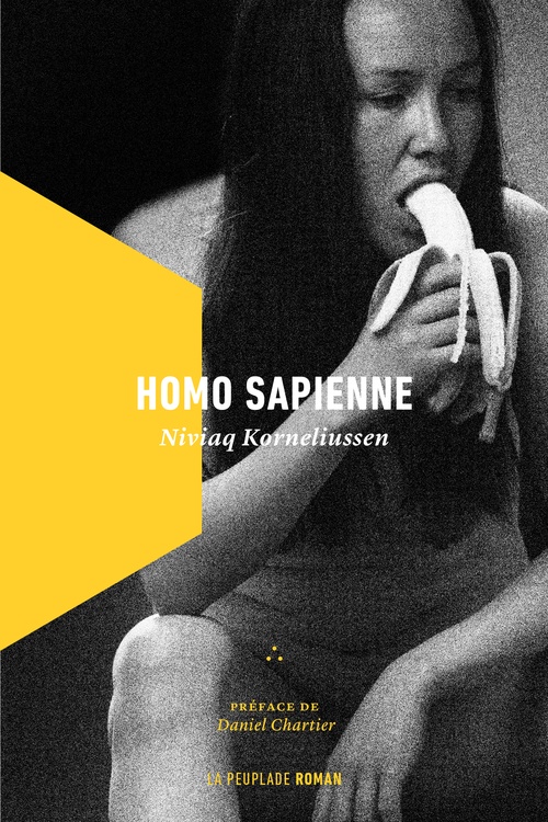 ebook cover of Homo sapienne, by Niviaq Korneliussen