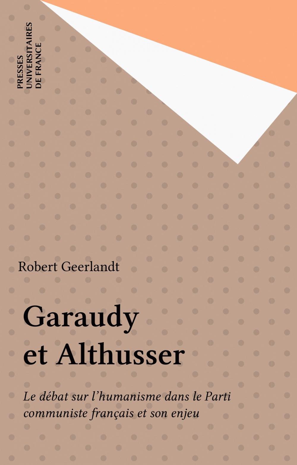 ebook cover of Garaudy et Althusser, by Robert Geerlandt