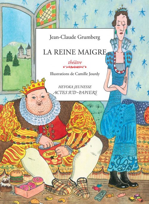 Couverture ebook de La reine maigre, de Jean-Claude Grumberg, Camille Jourdy