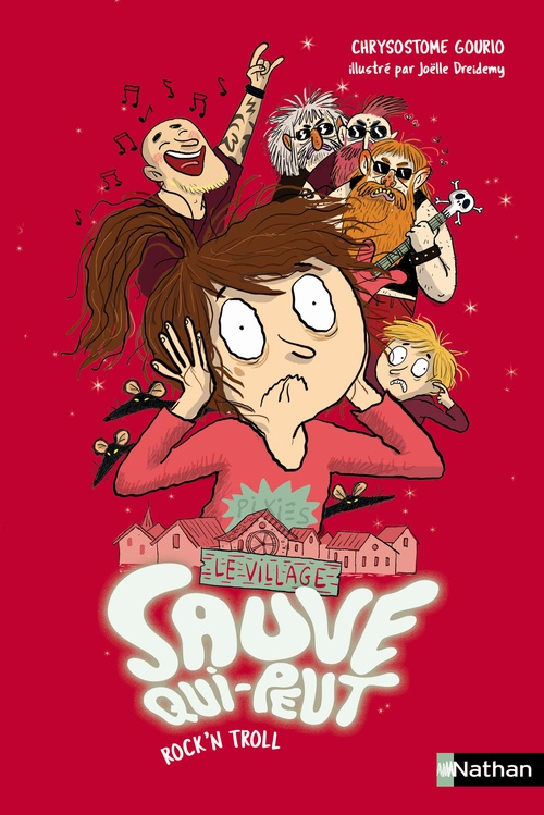 ebook cover of Le Village sauve qui-peut - Tome 4 Rock'n troll, by Chrysostome Gourio