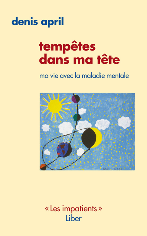 Couverture ebook de Tempêtes dans ma tête, de Denis April