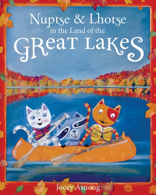 ebook cover of Nuptse and Lhotse in the Land of the Great Lakes, by Jocey Asnong