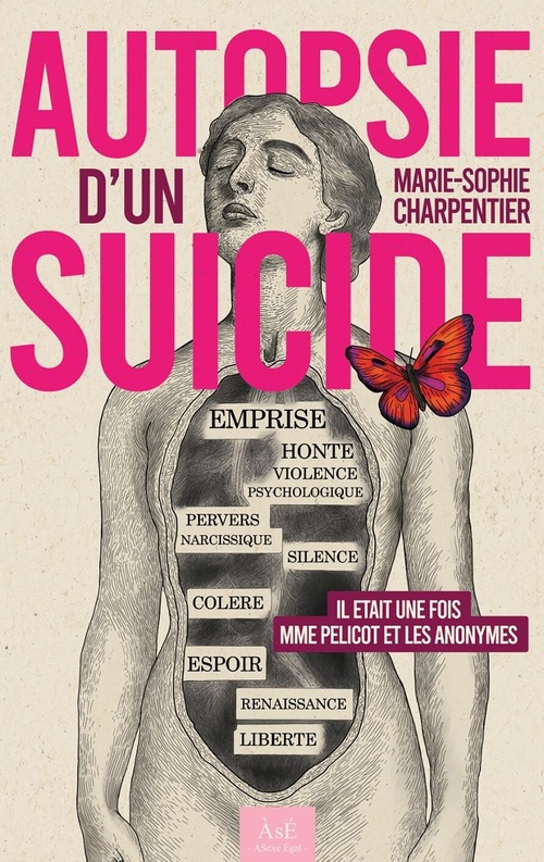 Couverture ebook de Autopsie d'un suicide, de Marie-Sophie Charpentier